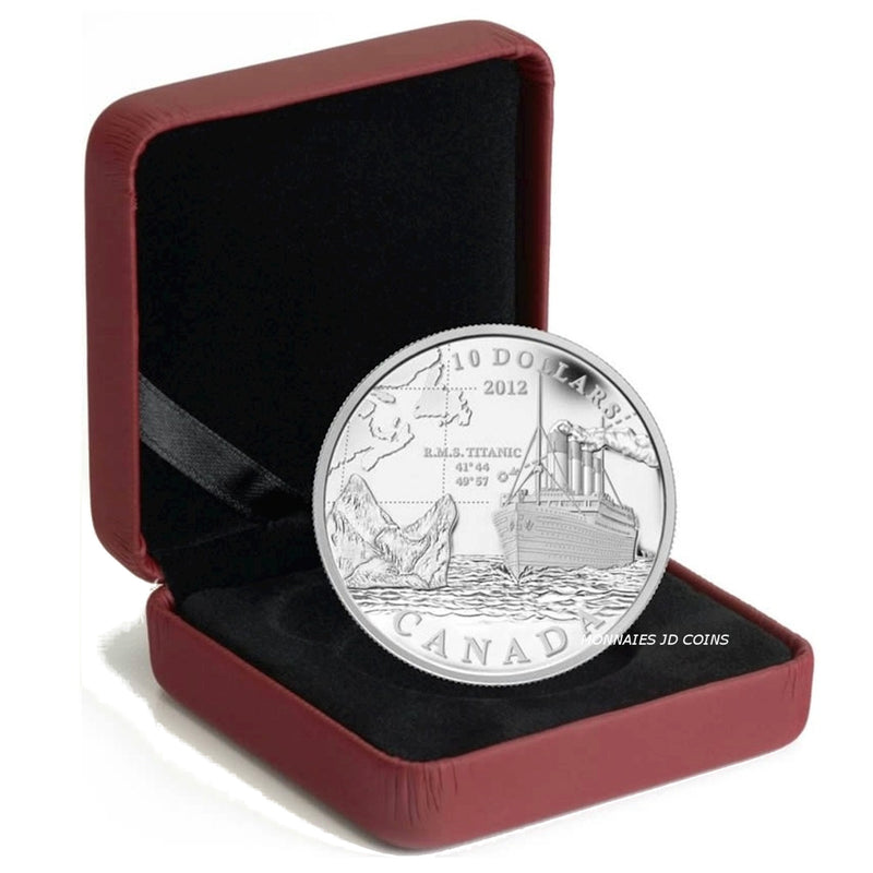 2012 Canada $10 R.M.S. Titanic Fine Silver  (No Tax)