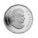 2012 Canada $1 25th Anniversary of the Loonie Fine Silver (No Tax)
