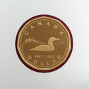 2012 Canada 25th Ann. Loon Dollar Silver Proof