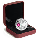 2012 Canada $3 Birthstone Collection January-Garnet Fine Silver (No Tax)