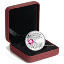 2012 Canada $3 Birthstone Collection October-Tourmaline Fine Silver (No Tax)