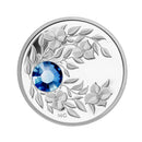 2012 Canada $3 Birthstone Collection September-Sapphire Fine Silver (No Tax)
