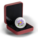 2012 Canada 25 Cents Aster With Bumble Bee