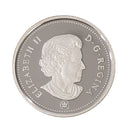 2013 Canada 25 Cents Pure Silver Proof Coin