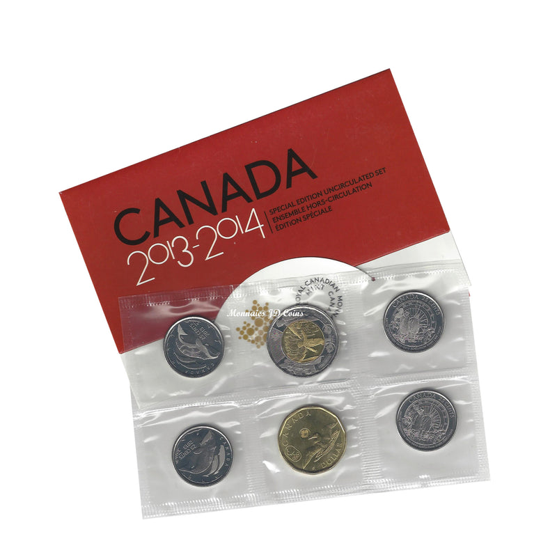 2013-2014 Canada Special Edition Uncirculated Proof Like Set