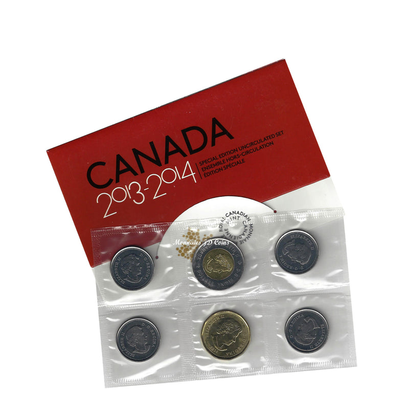 2013-2014 Canada Special Edition Uncirculated Proof Like Set