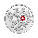 2013 Canada $3 Hummingbird & Morning Glory Fine Silver Coin (No Tax)