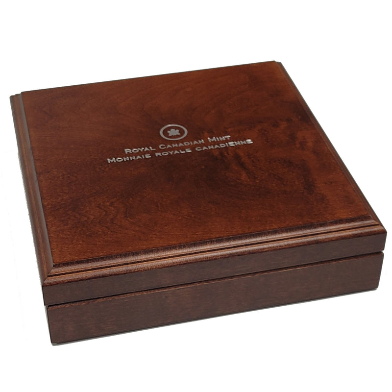 2013 O Canada $25 5 Coin Set In Deluxe Wooden Box (No Tax)