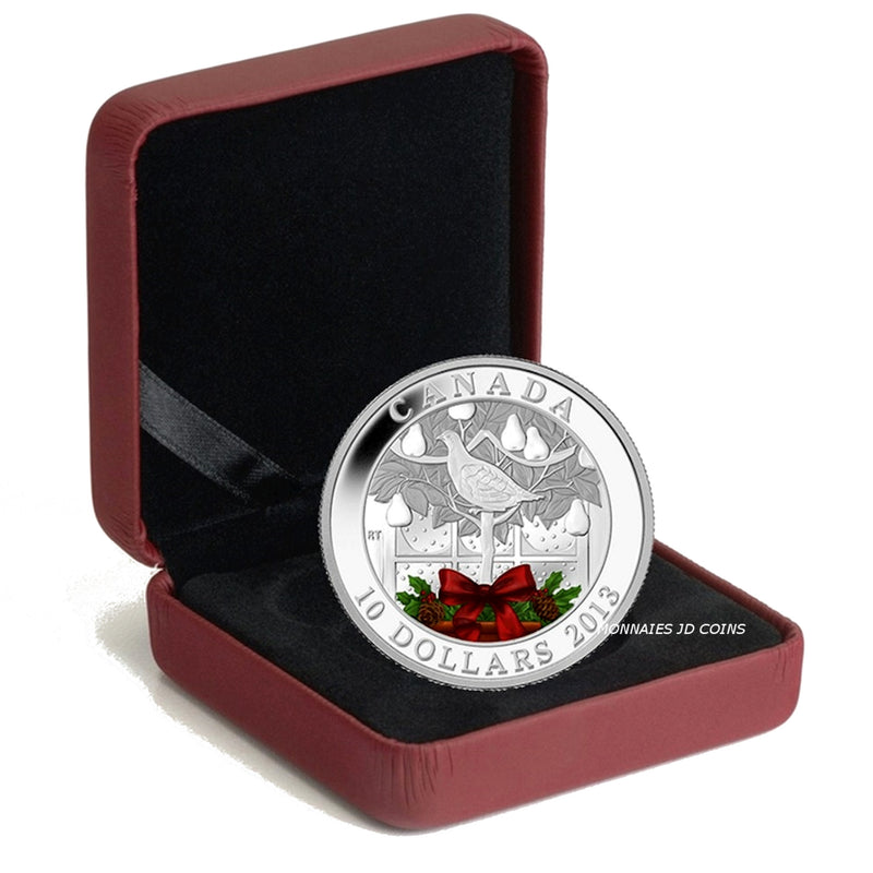 2013 Canada $10 A Partridge In A Pear Tree Fine Silver (No Tax)