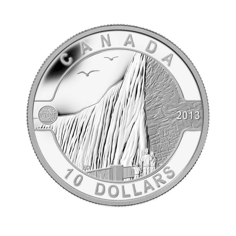 2013 Canada $10 O Canada Series Niagara Falls Fine Silver (No Tax)