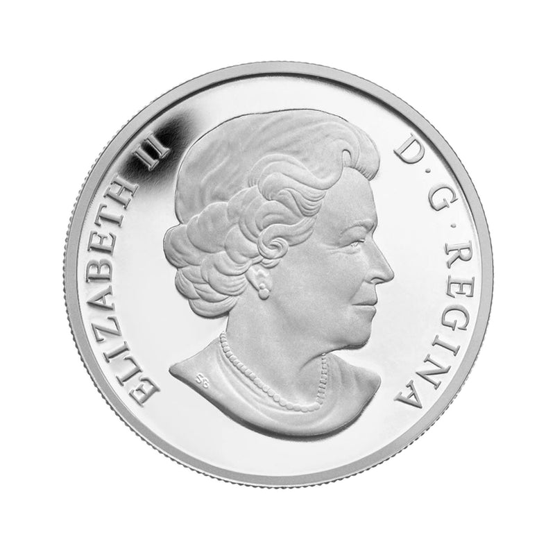 2014 Canada $10 O Canada Series Canada Goose Fine Silver (NoTax)