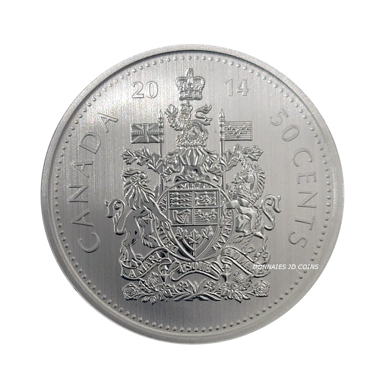 2014 Canada 50 Cents Specimen