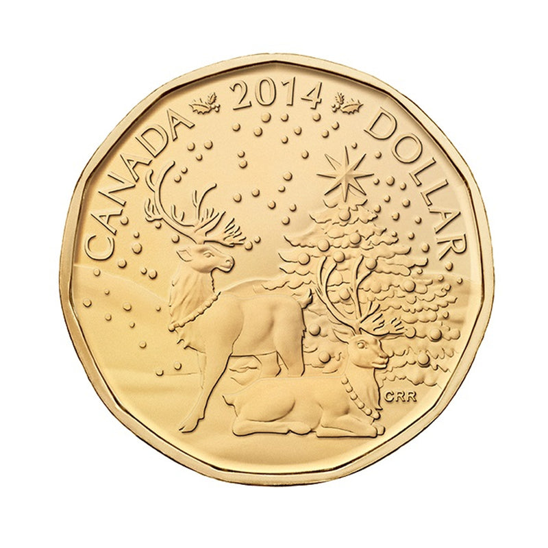 2014 Canada Peace and Joy Gift Set With Special Loon Dollar