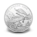 2014 Canada $100 Majestic Bald Eagle 1 oz. Fine Silver Coin $100 for $100 Series