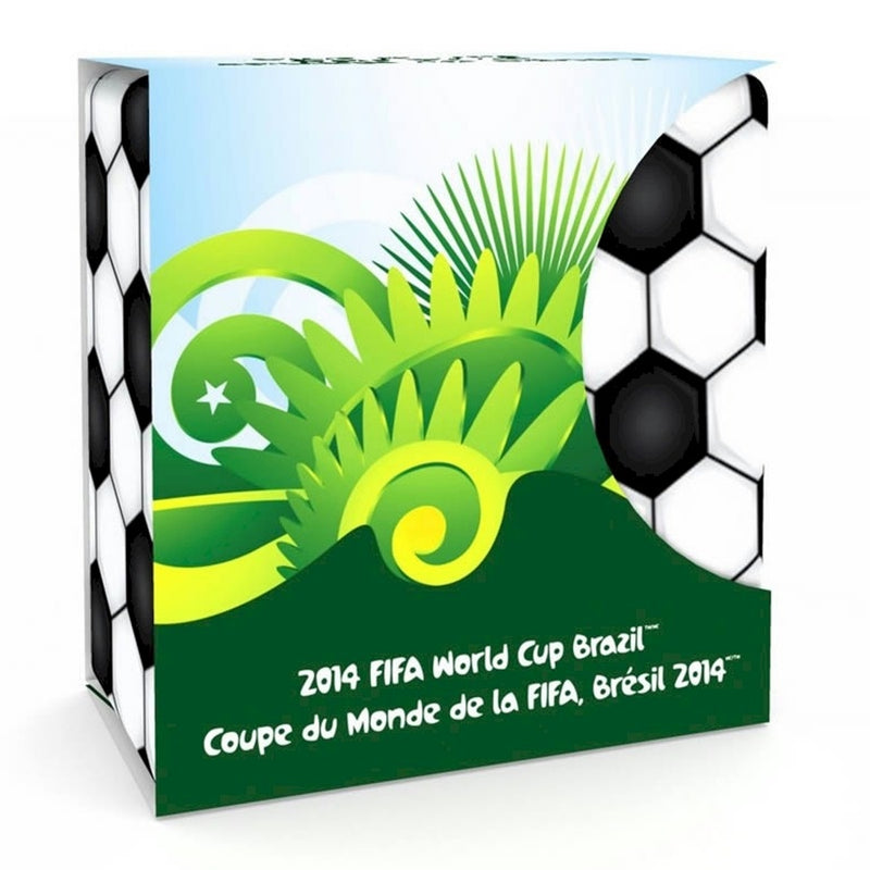 2014 Canada $10 Fifa World Cup Fine Silver (No Tax)