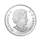 2014 Canada $25 75th Ann. First Royal Visit Ultra High Relief Fine Silver