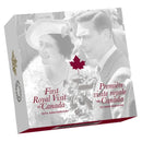 2014 Canada $25 75th Ann. First Royal Visit Ultra High Relief Fine Silver