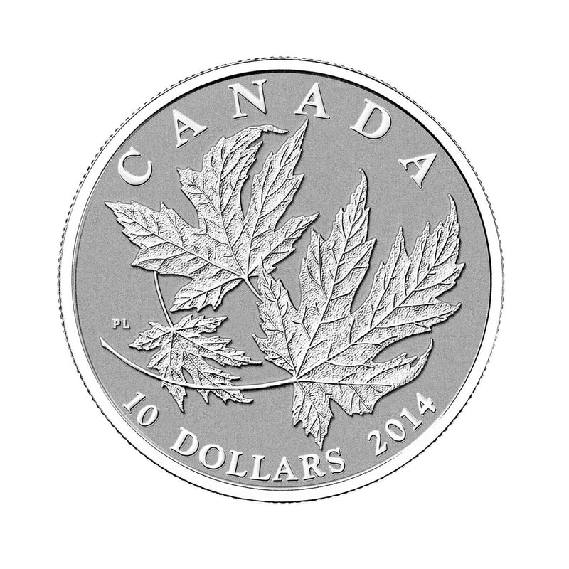 2014 Canada $10 Maple Leaf Fine Silver (NoTax)