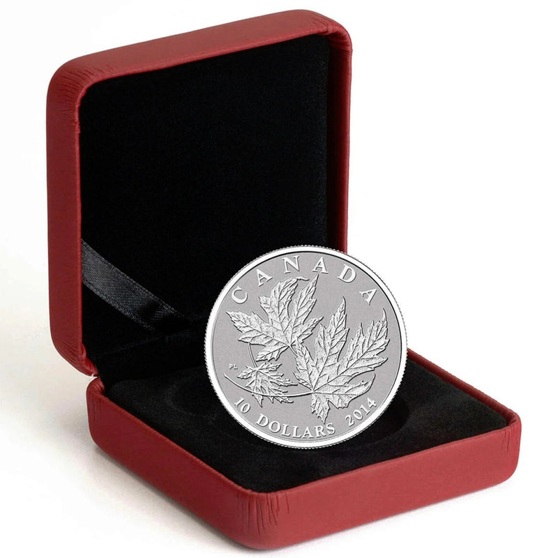 2014 Canada $10 Maple Leaf Fine Silver (NoTax)