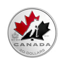 2014 $20 1 oz. Fine Silver Coin - 100th Anniversary of Hockey Canada (No Tax)