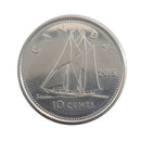 2015 Canada 10 Cents Brilliant Uncirculated (MS-63)
