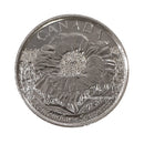 2015 Canada Uncoloured Poppy 25 Cents BU (MS-63)