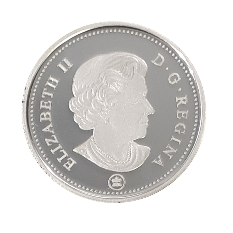 2015 Canada 25 Cents Pure Silver Proof Coin