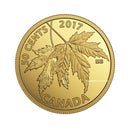 2017 Canada 50 Cent The Silver Maple Leaf 1/25oz. 9999 Pure Gold (No Tax)