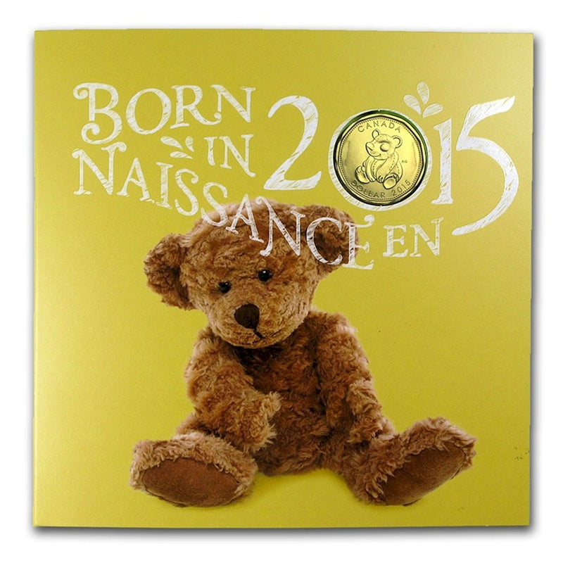 2015 Canada Baby Gift Set With Special Loon Dollar