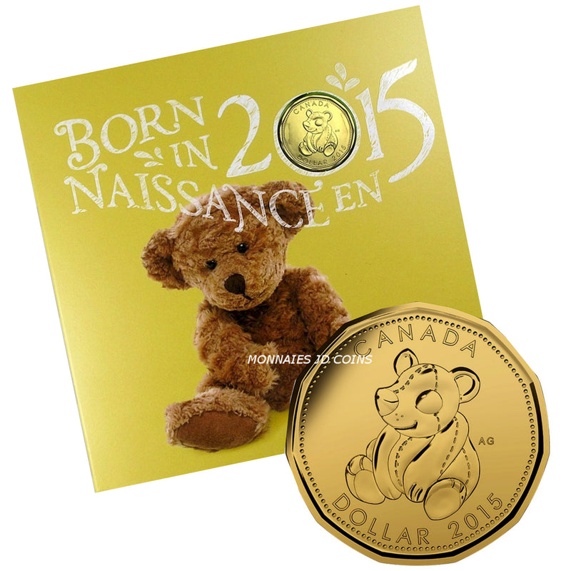 2015 Canada Baby Gift Set With Special Loon Dollar