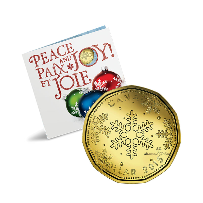 2015 Canada Peace and Joy Gift Set With Special Loon Dollar