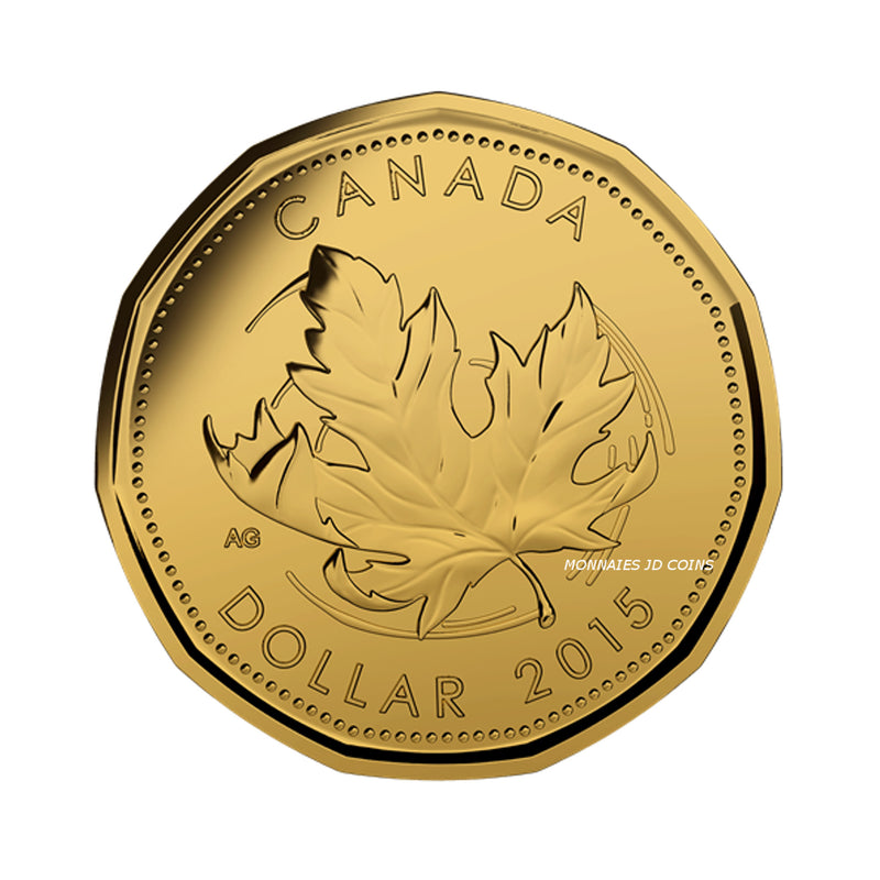 2015 Canada Oh! Canada Loon Large Maple Leaf Brillant Uncirculated