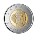 2015 Canada $2 Baby Racoons Edition Special Baby Animals Specimen Coin