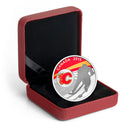2015 Canada $10 Canadian NHL Calgary Flammes Fine Silver (No Tax)