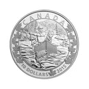 2015 Canada $10 Canoe Across Splendid Surroundings Fine Silver (No Tax)