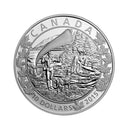 2015 Canada $10 Canoe Across The Wondrous West Fine Silver (No Tax)