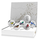 2015 Canada $10 Colorful Songbirds Of Canada 5 Coins Set Fine Silver (No Tax) (