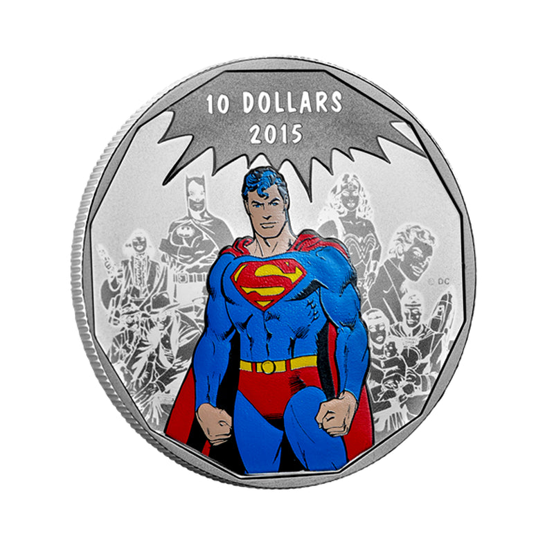 2015 Canada $10 DC Comics Originals Legacy Fine Silver (No Tax)