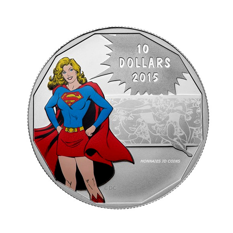 2015 Canada $10 DC Comics Originals Strength Fine Silver (No Tax)