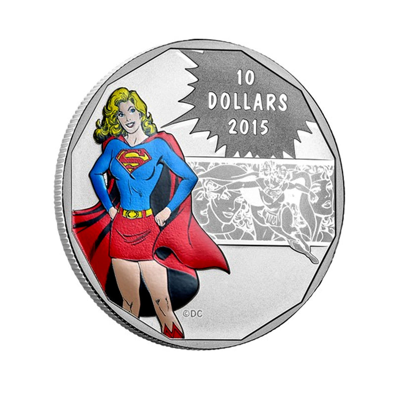 2015 Canada $10 DC Comics Originals Strength Fine Silver (No Tax)