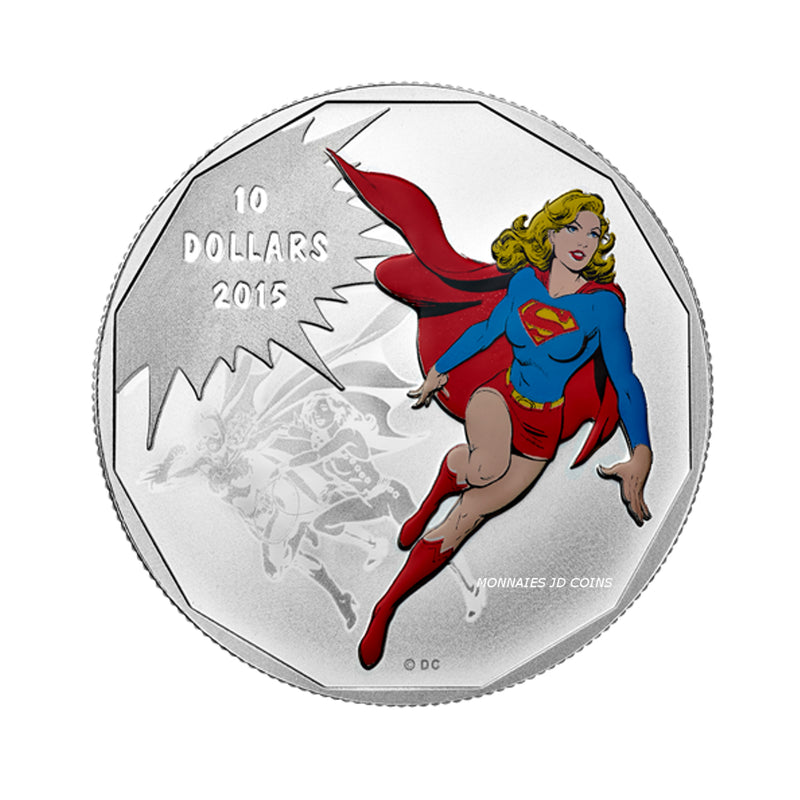 2015 Canada $10 DC Comics Originals Unity Fine Silver (No Tax)