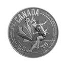 2015 Canada $10 Fifa Women's World Cup Heading The Ball Fine Silver (No Tax)