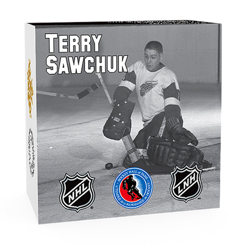 2015 Canada $10 Goalies Terry Sawchuk Fine Silver (No Tax)