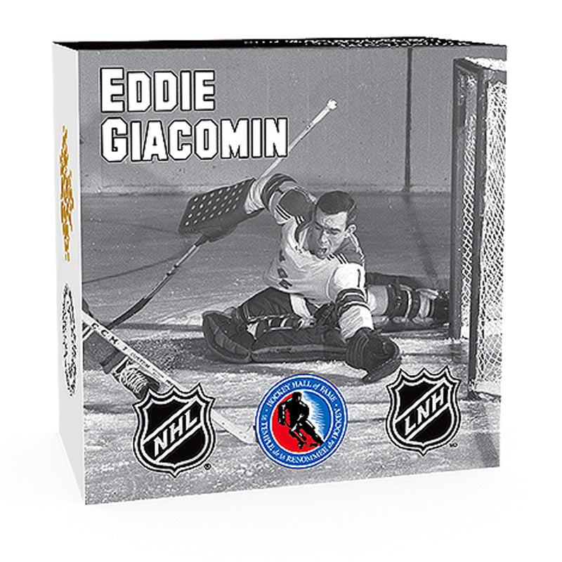 2015 Canada $10 Goalies Eddie Giacomin Fine Silver (No Tax)