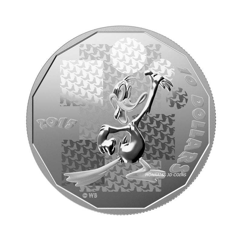 2015 Canada $10 Looney Tunes Daffy Duck ''You're Despicable'' Fine Silver (No Tax)