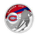 2015 Canada $10 Canadian NHL Montreal Canadiens Fine Silver (No Tax)