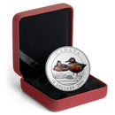 2015 Canada$10 Duck Of Canada Cinnamon Teal Duck Fine Silver (No Tax)