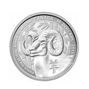2015 Canada $10 Year of the Sheep 1/2oz. Fine Silver (No Tax)