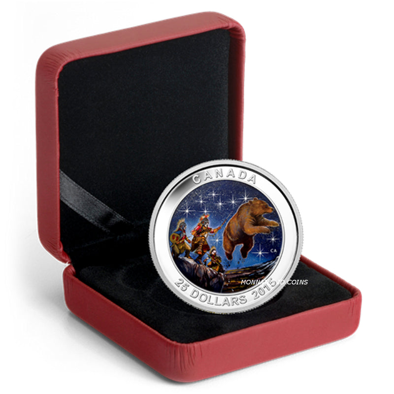 2015 Canada $25 Star Charts The Great Ascent Fine Silver Coin