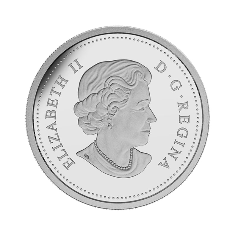 2015 $3 Canada 50th Anniversary of the Canadian Flag Fine Silver (No Tax)